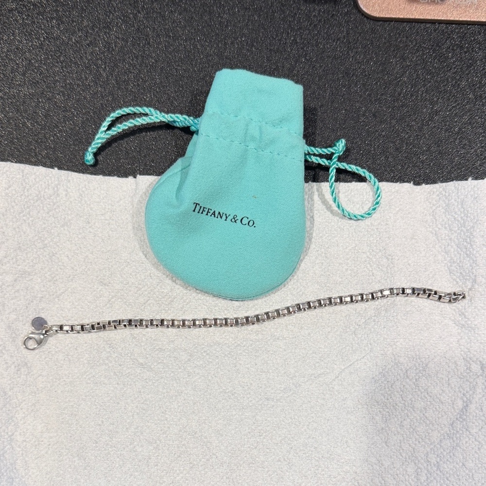 Tiffany & Co. Silver Venetian -Link Bracelet